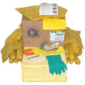 Spill Kit Refill, 61 gal Volume Absorbed per Kit, Box, White