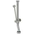 Bedpan Washer Retrofit Kit, 1.6 gpf, Rough-In 26-1/2", Chrome Plated