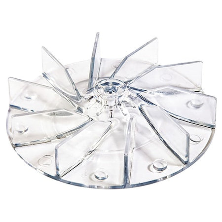 Fan 5/16 In Bore,Clear Plastic