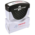 ACCU-STAMP 2 Shutter FAXED 2 Color