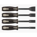 Gasket Scraper Set, 1/2,3/4,1, 1-1/2", 4Pc