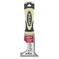 Painters Tool, Length 8 in, Blade Width 2 1/2 in, Carbon Steel, Black/Cream