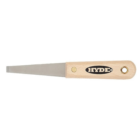 Scraper, Straight, SS, 3/8"W