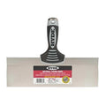 Taping Knife, Straight, SS, 12"W