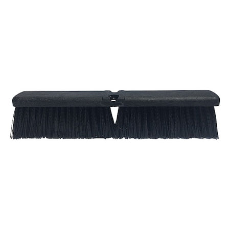 24 in Sweep Face Push Broom, Not Included L Handle