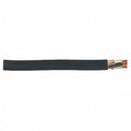 SOOW, Portable Cord, 6 AWG, Indoor/Outdoor, Stranded, Black, Carolprene, 250 ft