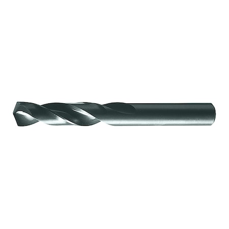 Screw Machine Drill Bit, 5/16 in Size, 135 Degrees Point Angle, High Speed Steel, Spiral Flute