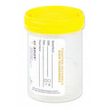 Specimen Container w/Lid, 120mL, PK300