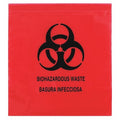 Specimen Transport Bag, 12x12", Red, PK1000