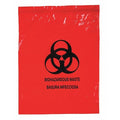 Specimen Transport Bag, 12x15", Red, PK500