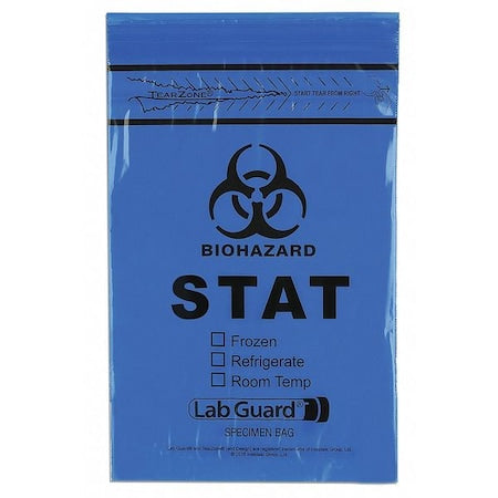 Specimen Trnsprt Bag w/Pouch, 6x9", PK1000