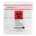 Specimen Transport Bag, 8x8", Clear, PK1000
