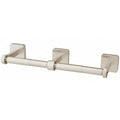 Toilet Paper Holder, (2) Rolls, Brushed