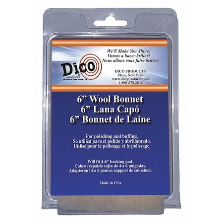 Lambswool Tie-on Bonnet,5""-6"",PK5