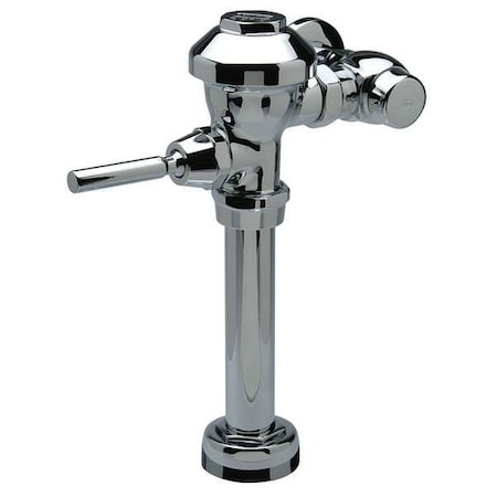 Toilet Manual Flush Valve, 1.6 gpf gpf, 1 in Inlet, Lever
