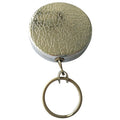 Key Reel, Chrome, Stainless Steel Chain, Chrome Texture