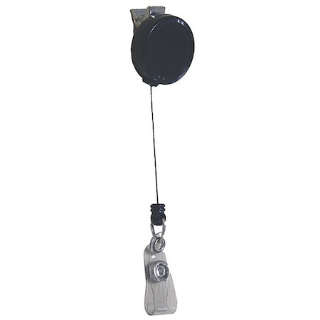 ID Card Retractor, Swivel Clip