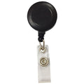 Badge Holder, Black, Single Color, 10 PK