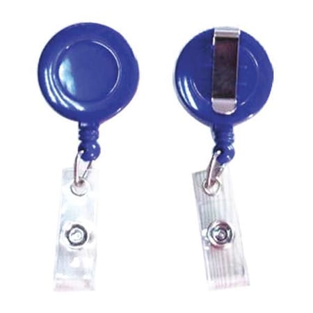 Badge Holder, Blue, Single Color, 10 PK