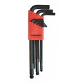 9 Piece Metric L-Shape Hex Key Set, 10999