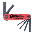 6 Piece Metric Fold-Up Hex Key Set, 12595