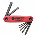 7 Piece Metric Fold-Up Hex Key Set, 12587