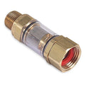 Filter Inlet Valve, 1/2 x 3/4 in Connection, Male x Female