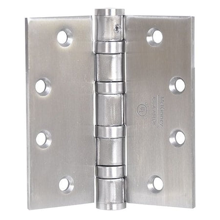 Door and Butt Hinge, 304 Stainless steel, Full Mortise Mounting, 1 13/16 in Leaf W x