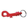 Plastic Key Clip, Red, Plastic, Not Load Rated