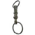 Quick Release Key Holder, Silver, Steel, Quick Release Ring, Nickel Plated