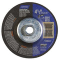 Depressed Center Grinding Wheel, Type 27, 4 1/2 in Dia, 0.25 in Thick, 5/8"-11 Arbor Hole Size