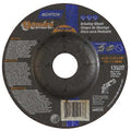 Depressed Center Grinding Wheel, Type 27, 4 1/2 in Dia, 0.25 in Thick, 7/8 in Arbor Hole Size