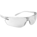 Zenon Ultra-Lyte(TM), Safety Glasses, Anti-Fog & Anti-Scratch, Clear Lens, Clear Frame, Frameless