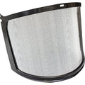 Face Shield Visor, Black Visor, Metal Mesh, Not Applicable Suspension