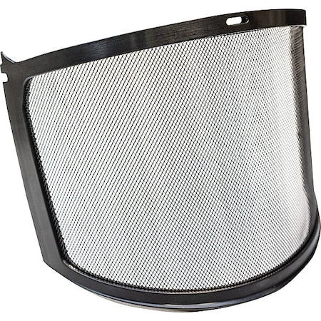 Face Shield Visor, Black Visor, Metal Mesh, Not Applicable Suspension