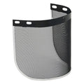 Face Shield Visor, Black Visor, Steel Mesh