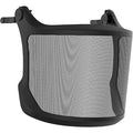 Face Shield, Black Visor, 7 in Height, Not Applicable Suspension