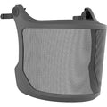 Face Shield, Black Visor, 7 in Height, Not Applicable Suspension