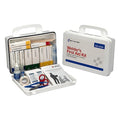 First Aid Kit and Housing, Plastic 86 Components, 25 People Served