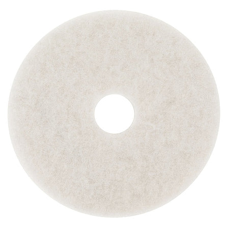 Buffing Pad, 14 In, White, PK5