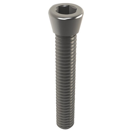#0 x Pan Machine Screw, Plain Steel