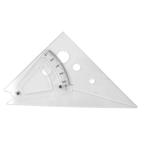 Triangle, Polystyrene, Transparent, 10in