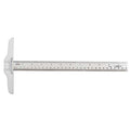 T-Square, Polystyrene, Transparent, 12in
