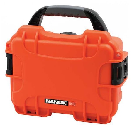 Orange Protective Case, 9.1"L x 6.8"W x 3.8"D