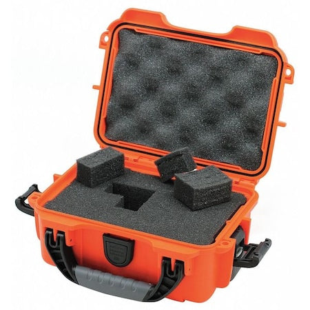 Orange Protective Case, 9.1"L x 6.8"W x 3.8"D
