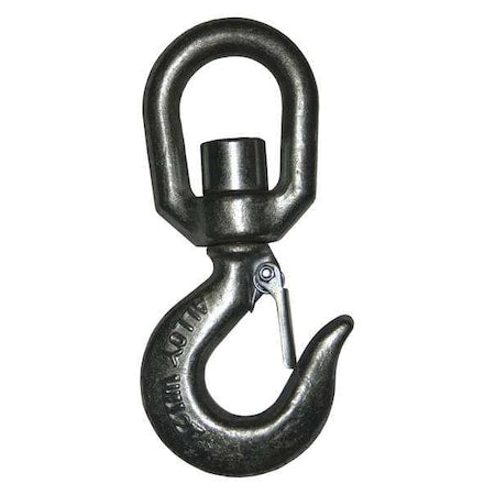 Lifting Hook with Safety Latch, 2 Ton