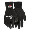 Coated Gloves, HPT, Smooth, Palm, 3 Abrasion Level, Black, XL (10) 12 PK
