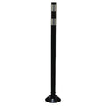 Delineator Post, HDPE, High-Intensity Prismatic, 48" Height, 48" Length, 2 lb, Black