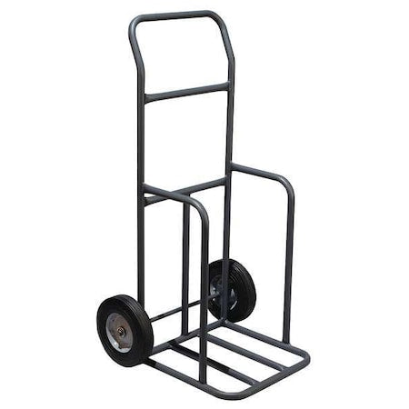 Portable Cone Cart, Steel, 14 in Height, 45 in Length, 16 lb, Black