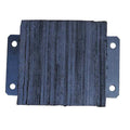 Dock Bumper, 10x6x16 In., Rubber
